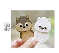 SpirWoRchlan Cutting Dies, Cute Owl Shape Cutting Dies DIY Scrapbooking Paper Cards Photo Album Decor Art Craft Embossing Stencil Template Mold Gift