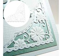 SpirWoRchlan Cutting Dies for Card Making, Metal Cutting Dies, Triangle Flower Cutting Dies Kid Scrapbooking Paper Card Album Craft Template Tool