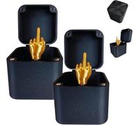 SpirWoRchlan Hilarious Joke Box,Perfect Secret Santa Gifts for Women & Men,Funny New Year Surprise Gift, for Men, Secret Santa Gifts, Gifts for Men (2pcs)