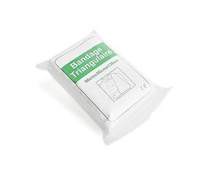 SpirWoRchlan Medical Burn Dressing Triangular Bandage Wrap Emergency Wound Care First Aid Kit Birthday Chirstmas Thanksgiving Valentine's Day Gifts (White)