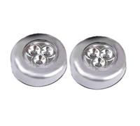 SpirWoRchlan Night Light for Kids Nursery Lamp, 2Pcs 3LEDs Wireless Mini Wall Night Touch Light Kitchen Cabinet Closet Car Lamp for Bedrooms, Children’s Room, Baby, Kids, Infants Nursery