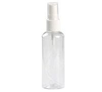 SpirWoRchlan Spray Bottle Empty Plastic Fine Mist Travel Atomiser - Clear Refillable & Reusable Mini Travel Bottles Toiletries Liquid Containers for Cosmetic Make-up 80ml