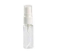 SpirWoRchlan Spray Bottle Empty Plastic Fine Mist Travel Atomiser - Clear Refillable & Reusable Mini Travel Bottles Toiletries Liquid Containers for Cosmetic Make-up 15ml