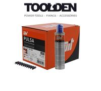 Spit 057540 C6-20 FH Pulsa Standard Collated Concrete Pins 20mm + 1 Fuel Cell (P