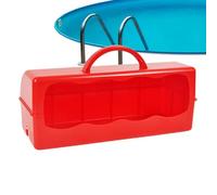 Spit Basin Anti-Slip Wide Opening Poolside Tray Bin with Handle