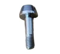 Spit Valve Screw 4mmx13mm Rust Resistant Central Axis Part Replacement Stainless Steel for Brass Instrument Repair- 1pc