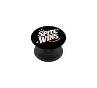 Spite Wins Be The Problem Funny Sarcastic Retro Quote Humor PopSockets Adhesive PopGrip