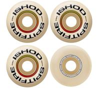 Spitfire 55mm F4 93DU Ishod Lock-In Classic Formula 4 Wheels - White