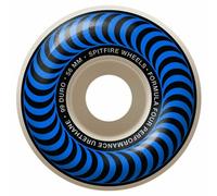 Spitfire Formula Four Classics Skateboard Wheels 99DU White Blue 56mm