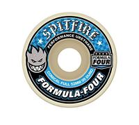 Spitfire Formula Four Conical Full Skateboard Wheels - 58mm 99a - White (Set of 4)