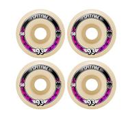 Spitfire Formula Four Skateboard Wheels 58mm, White, Soft Slide Radials 93du