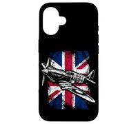 Spitfire Historic World War II British Fighter Plane Apparel Case for iPhone 16