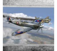 Spitfire MK IX RAF 1942 Plastic Model Kit 1:72 Scale Forces of Valor 873009A