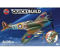 Airfix Quickbuild Spitfire. Plastic Model Kit. No Glue, No Paint, Just Build.