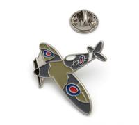 Spitfire RAF Aeroplane Metal Enamelled Pin Badge Lapel Badge XJKB2-22