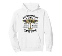 Spitfire RAF Fighter Plane WW2 UK British Military Aircraft Pullover Hoodie