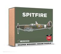 Spitfire Shaped Wooden Jigsaw Puzzle