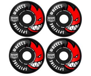 Spitfire Skateboard Wheels 58mm F4 99A Radial Full Black