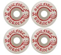 Spitfire Skateboard Wheels Burners 54 mm 99A White/Red