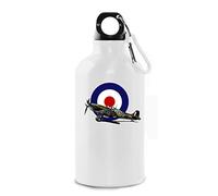 Spitfire Supermarine Legendary Plane Target Art Tourist Water Bottle