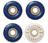 Spitfire Unisex Adult Formula Four Classics 101 Classic Shape. The #1 Shape In Skateboarding Worldwide - Proven for Speed and Control. - Blue, 56mm