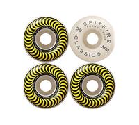 Spitfire Unisex Adult Formula Four Classics 99 Classic Shape. The #1 Shape In Skateboarding Worldwide - Proven for Speed and Control. - Yellow, 55mm