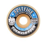 Spitfire Unisex Adult Formula Four Conical Full 99DU Conical Full. Wider Riding Surface and Cutaway Deign for Unmatched Control and Lasting Speed Everywhere. - Off white, 53mm