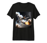 Spitfire War Plane Design Premium T-Shirt