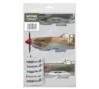 Spitfire Wrapping Paper and Gift Tags, 2 Sheets & 2 Tags | When open the Sheets are 70 x 50 cms and Tags measure 12 x 9.5 cms