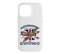 Spitfire WW2 Fighter Plane Aviation UK British Military Case for iPhone 14 Pro Max