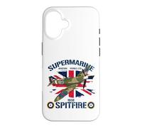 Spitfire WW2 Fighter Plane Aviation UK British Military Case for iPhone 16