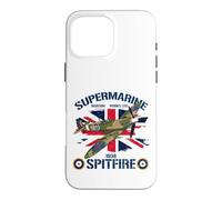 Spitfire WW2 Fighter Plane Aviation UK British Military Case for iPhone 16 Pro Max