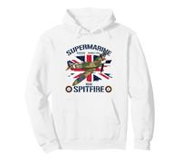 Spitfire WW2 Fighter Plane Aviation UK British Military Pullover Hoodie