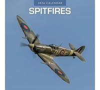 Spitfires - 2026 Square Wall Calendar - by Red Robin Publishing