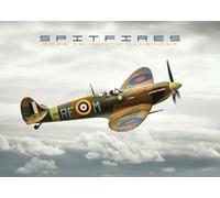 Spitfires (WW1 and WW2) 2026 Calendar, A3, Wirobound, Full Colour