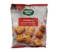 Spitiki Zimi Mini Pie 500G Mini Sesame Pies With Tomato And Olive Frozen Pie Heat And Eat Product Of Greece Pack Of 1