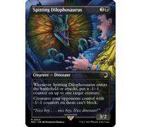 Spitting Dilophosaurus (Borderless Art) | Jurassic World Collection