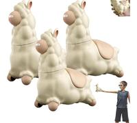 Spitting Llama Water Gun, Interactive Alpaca Water Squirt Toy, Leak-Proof Funny Water Sprinkler, Outdoor Summer Water Toy, Beach, Pool, Yard Fun, Family Games (3 PCS)