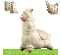 Spitting Llama Water Toy,Alpaca Interactive Water Sprayer,Funny Spoof Push Water Sprinkler Leak-Proof,Llama Squirt With Head Shaking,Funny Alpaca Interactive Water Sprayer,1pcs