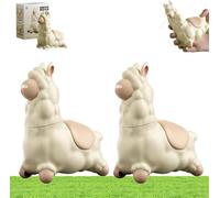 Spitting Llama Water Toy,Alpaca Interactive Water Sprayer,Funny Spoof Push Water Sprinkler Leak-Proof,Llama Squirt With Head Shaking,Funny Alpaca Interactive Water Sprayer,2pcs
