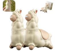 Spitting Llama Water Toy, Alpaca Interactive Water Sprayer, Mini Animal Squirt Soaker Pool Toys Prank Gift, Summer Backyard, Beach, Bathtub Water Play (2pcs)