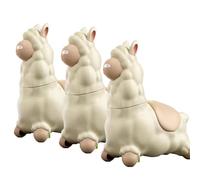 Spitting Llama Water Toy, Alpaca Interactive Water Sprayer - Push Sprinkler, Cute Animal Shape, Easy to Fill Water Outdoor Pool, Suitable for Summer Backyard, Beach or Bathtub Water Play (3 pcs)
