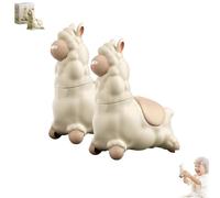 Spitting Llama Water Toy, Interactive Push Squirt Gun, Leak-Proof Funny Water Sprinkler, Summer Pool Beach Water Game, with Head Shaking(2pcs)