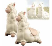 Spitting Llama Water Toy, New Alpaca Interactive Water Sprayer, Funny Push Cute Sprinkler, Llama Squirt Gun for All Ages, Animal Design for Summer Backyard, Beach, Or Bathtub (2pcs)