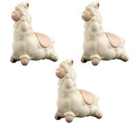 Spitting Llama Water Toy,Push Water Sprinkler with 45° Head Turning, Leak-Proof Alpaca Pool Toys for Kids Outdoor Water Play (3 PCS)