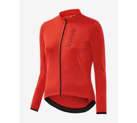 Spiuk Anatomic Long Sleeve Jersey Bright Red Women - XL