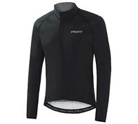 Spiuk Men's Profit Cold&rain Jacket, Black/White, S