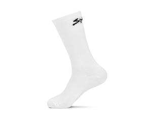 Spiuk Sock Pack 2 Units Anatomic Long Unisex White T. 43/47