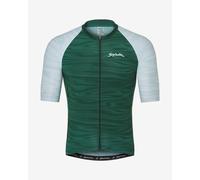 Spiuk Top Ten Short Sleeve Jersey Dark Green Light Green - S