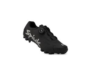 Spiuk Unisex Senda Track Shoe, Black/White, 9.5 UK